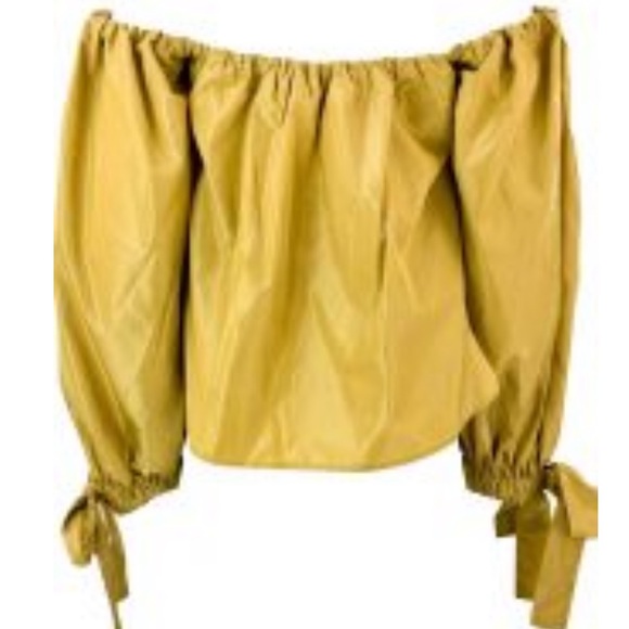 Staud new with tag off the shoulder Colby top size xs - Picture 2 of 5